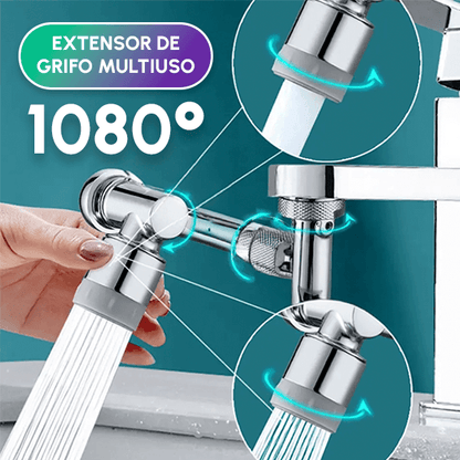 2x1 Grifo Giratorio 1080° Ahorrador de  Agua + Envío GRATIS