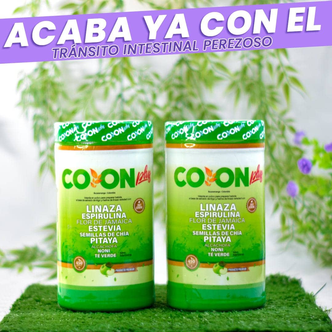 🌿 COLON PLUS - Fibra 100% Natural 🥇