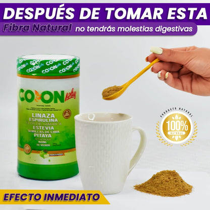 🌿 COLON PLUS - Fibra 100% Natural 🥇